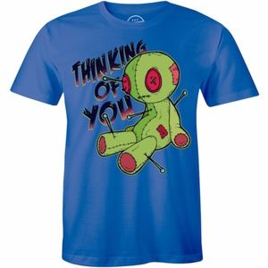 Thinking Of You Hilarious Voodoo Doll T-shirt Tee